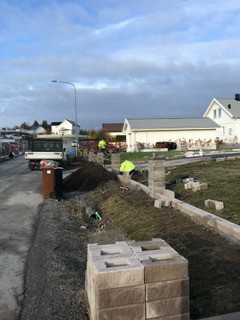 Stödmur Sigtuna 2019